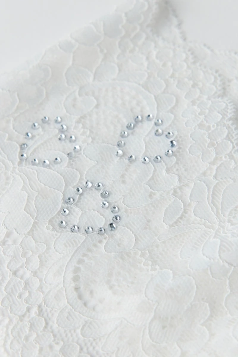 Julie Gem Soft Lace Headband
