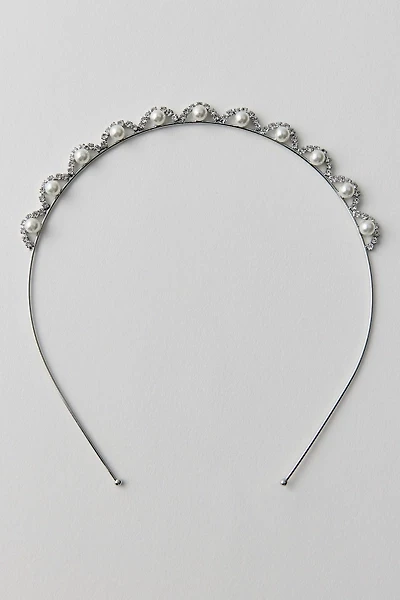 Estelle Pearl Crown Headband