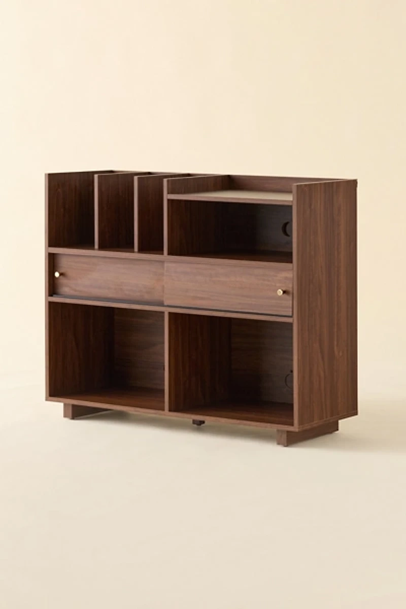Crosley Dylan Record Player Storage Cabinet