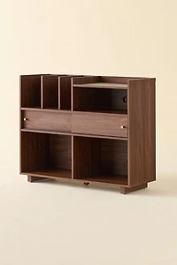 Crosley Dylan Record Player Storage Cabinet