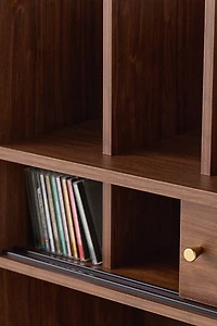 Crosley Dylan Record Player Storage Cabinet