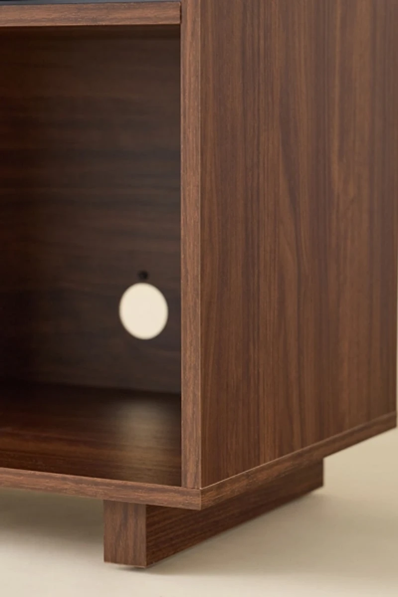 Crosley Dylan Record Player Storage Cabinet