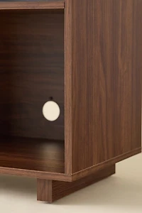 Crosley Dylan Record Player Storage Cabinet