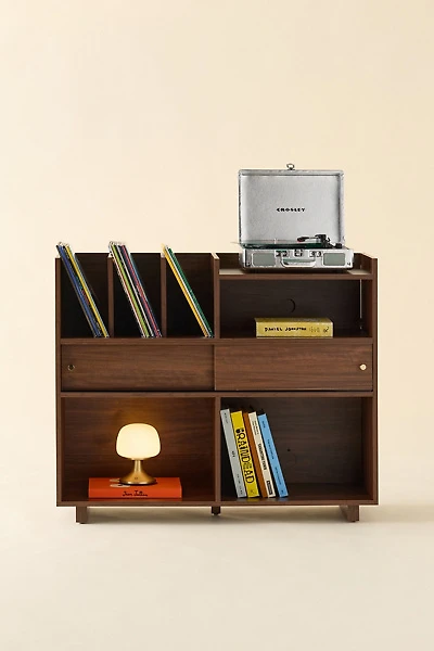 Crosley Dylan Record Player Storage Cabinet