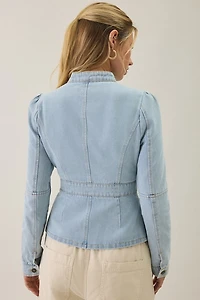 Lioness Brooklyn Denim Military Jacket