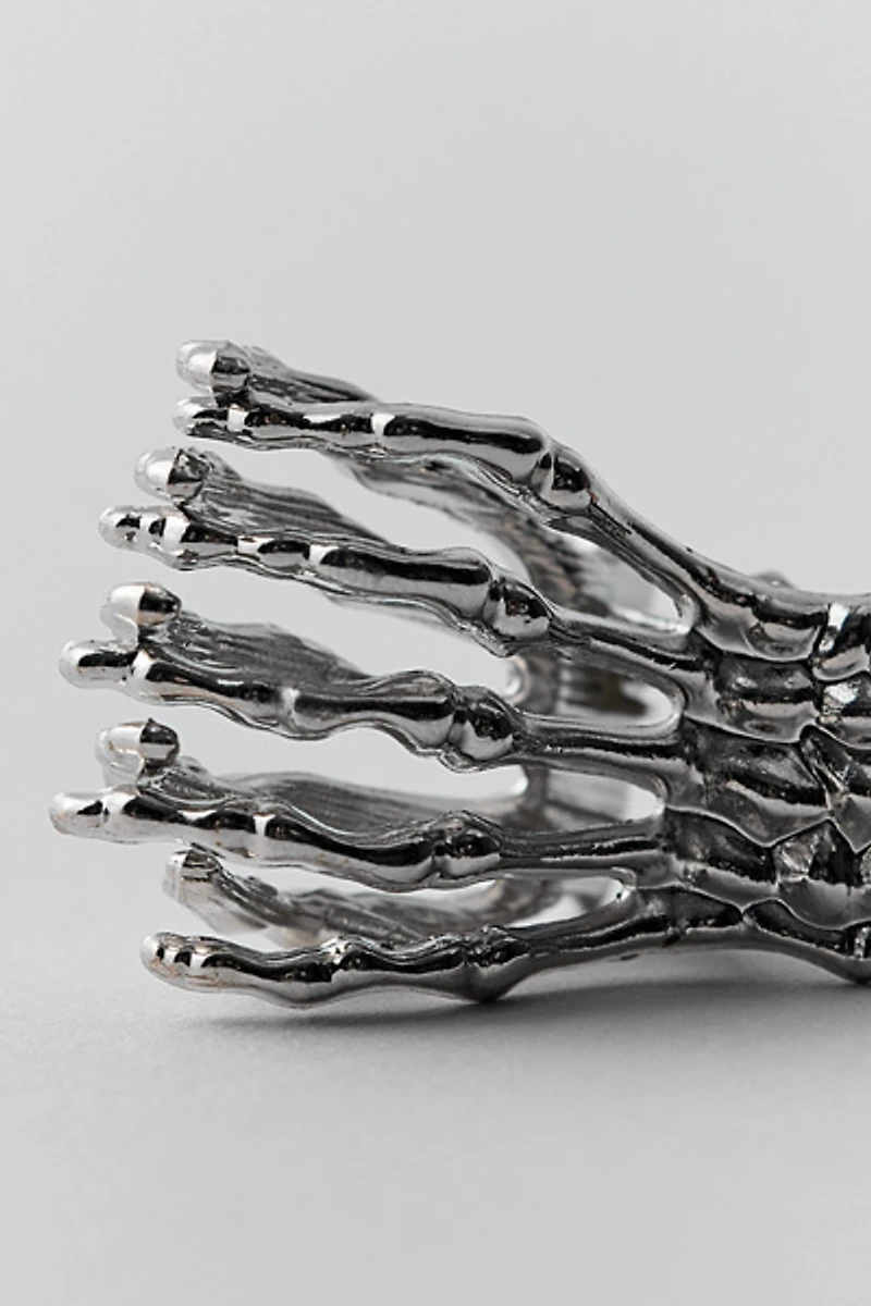 Skeleton Hand Mini Claw Clip