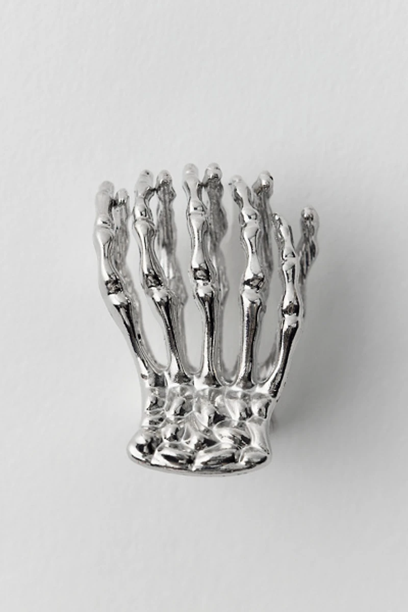Skeleton Hand Mini Claw Clip