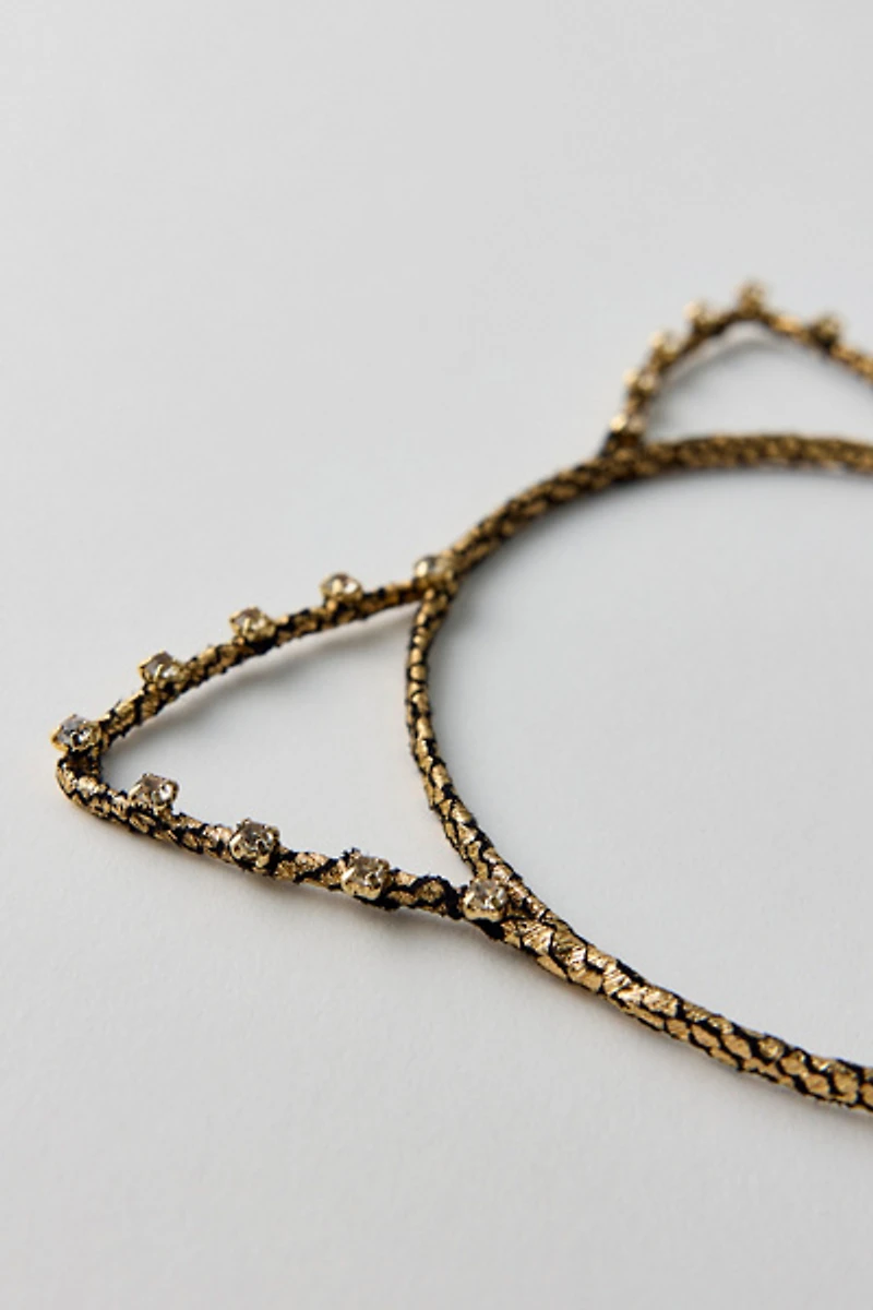 Beaded Cat Ears Headband