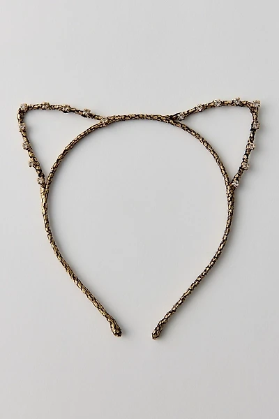 Beaded Cat Ears Headband