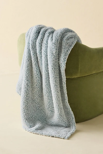 Mae Cozy Marled Fleece Throw Blanket