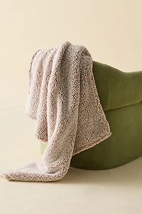 Mae Cozy Marled Fleece Throw Blanket