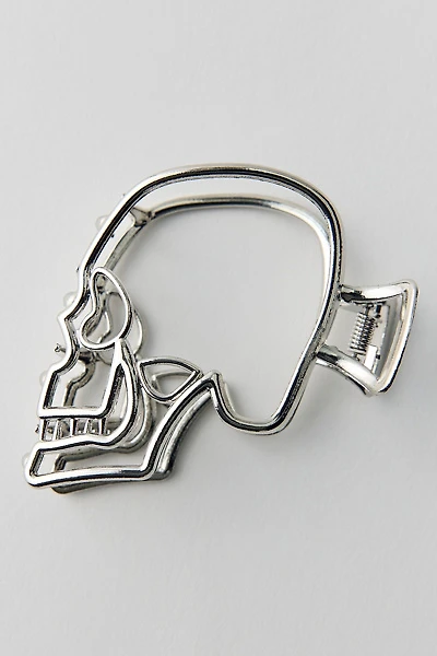 Metal Skull Claw Clip