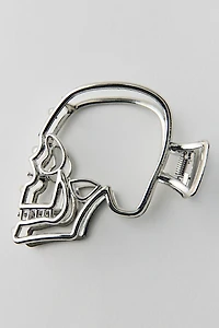 Metal Skull Claw Clip