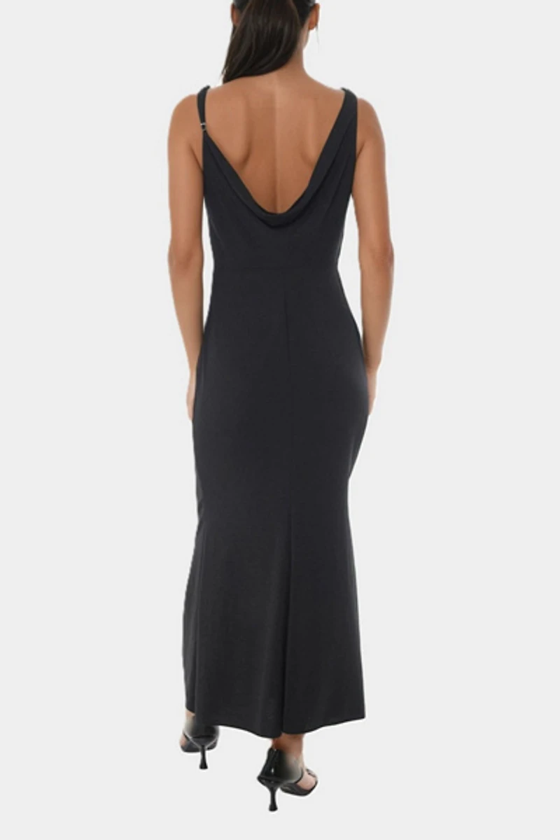 Bebe Airflow Cowl Maxi Dress
