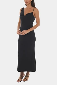 Bebe Airflow Cowl Maxi Dress
