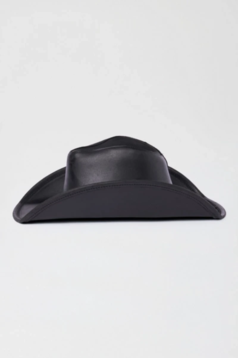 Minnetonka Leather Silverton Dude Cowboy Hat