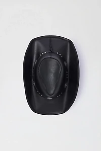 Minnetonka Leather Silverton Dude Cowboy Hat