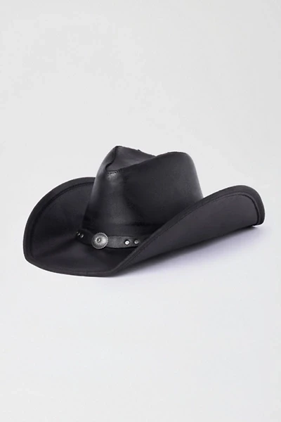 Minnetonka Leather Silverton Dude Cowboy Hat