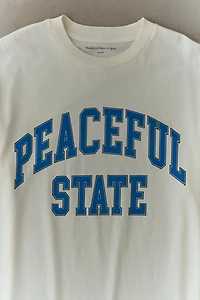 Museum Of Peace & Quiet Peaceful State Graphic Tee