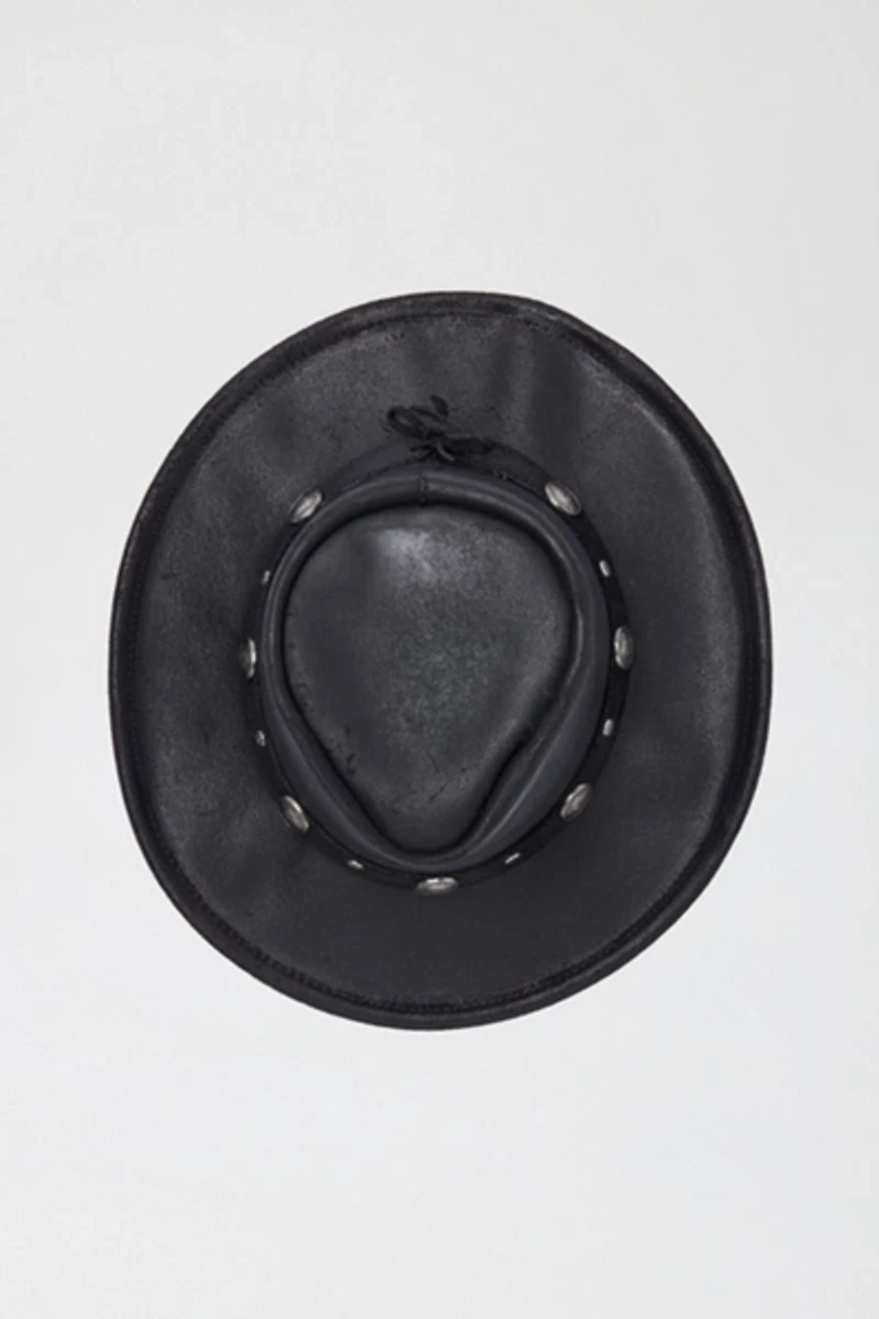 Minnetonka Leather Buffalo Nickel Cowboy Hat