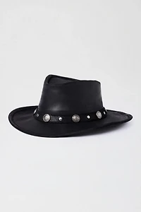 Minnetonka Leather Buffalo Nickel Cowboy Hat