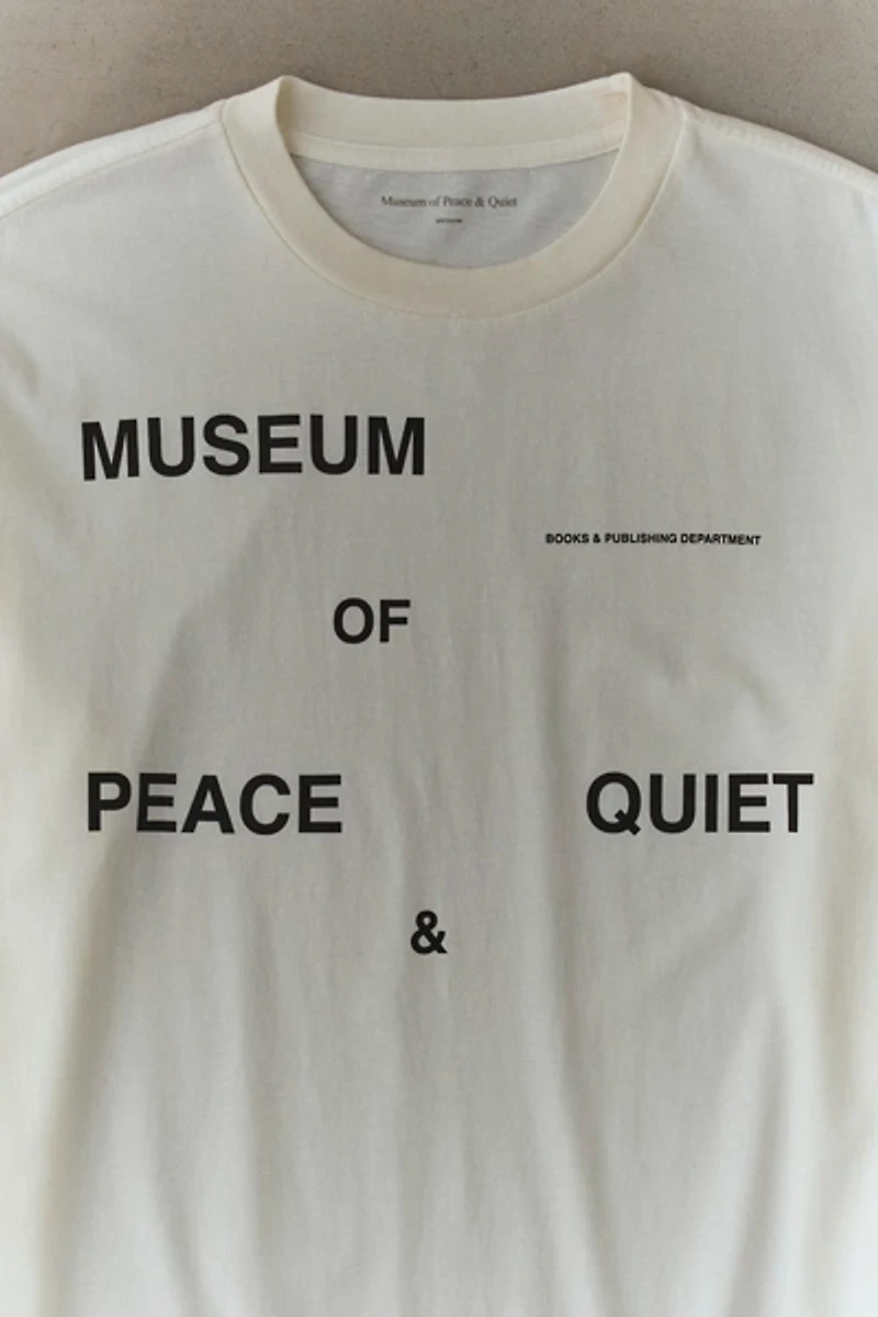 Museum Of Peace & Quiet Publishing Dept Graphic Long Sleeve Tee