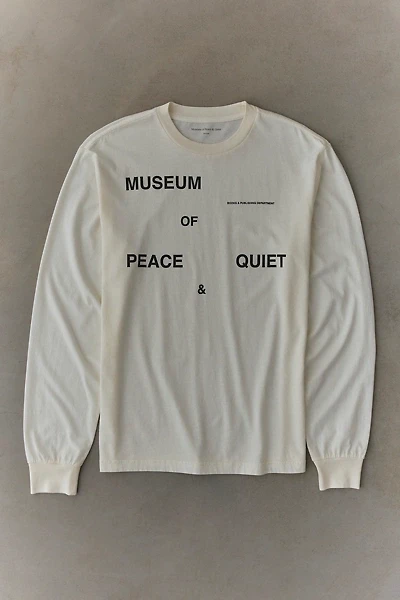 Museum Of Peace & Quiet Publishing Dept Graphic Long Sleeve Tee
