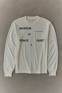 Museum Of Peace & Quiet Publishing Dept Graphic Long Sleeve Tee
