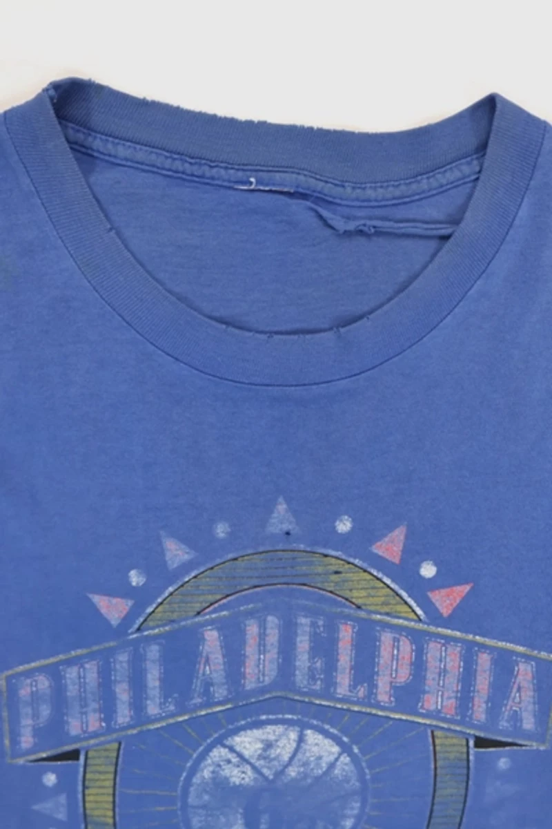 Vintage Faded Philadelphia 76ers Tee