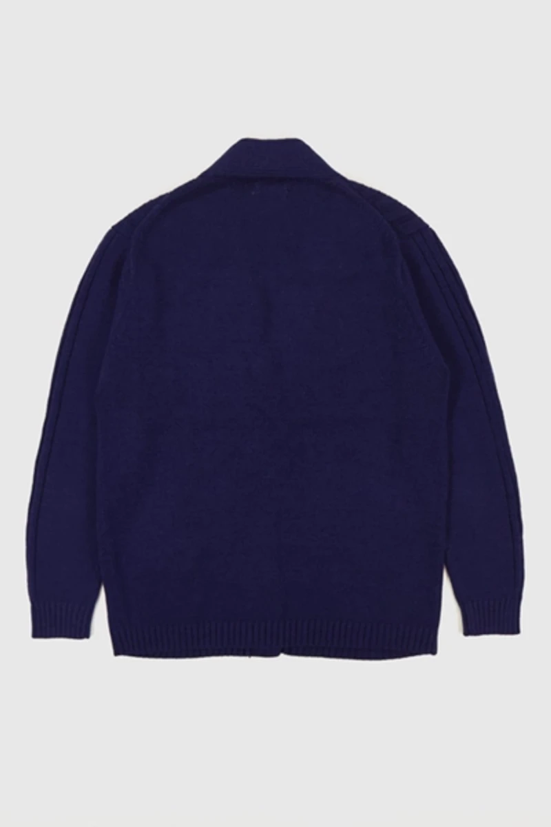 Vintage Blue Cardigan Sweater