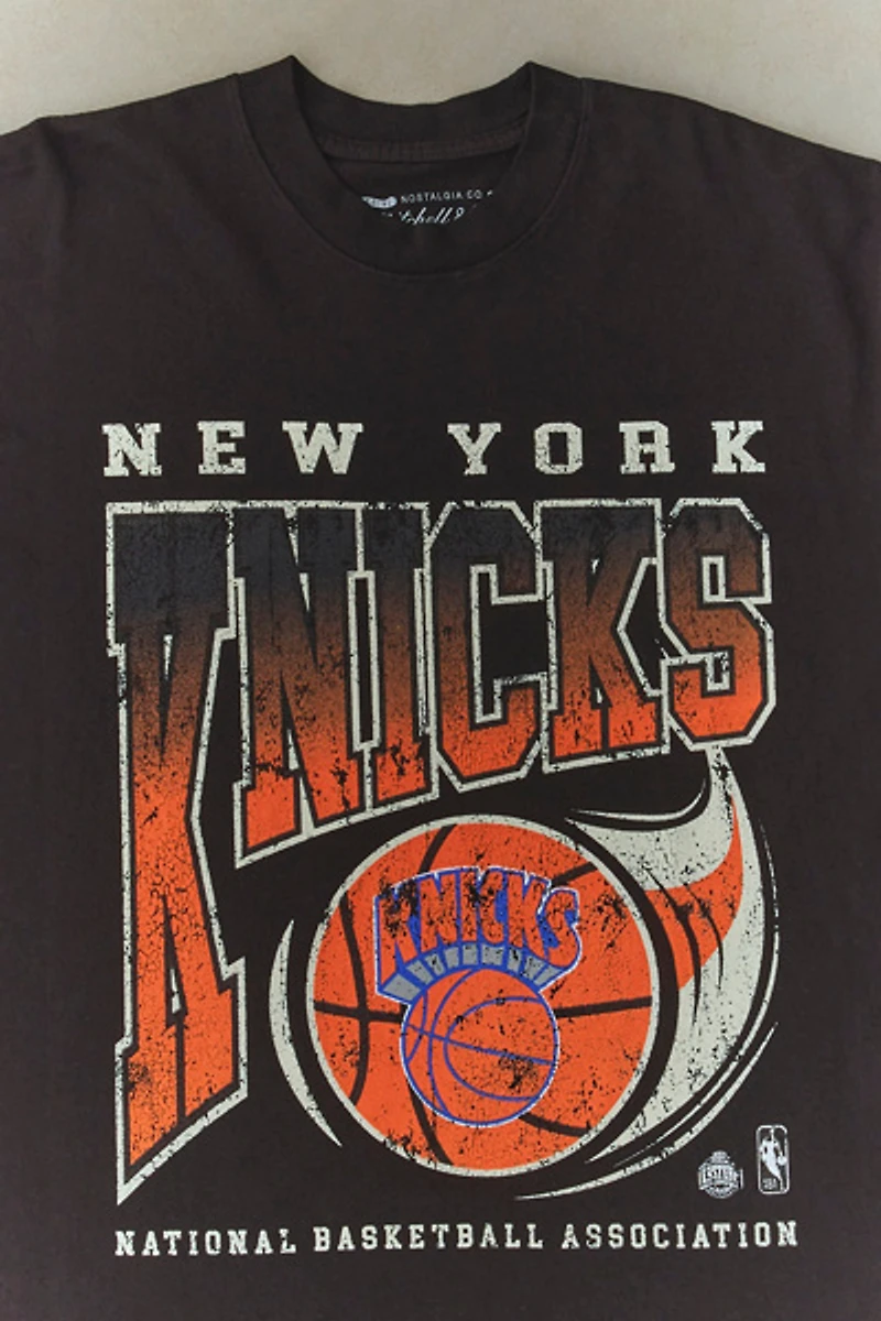Mitchell & Ness NBA New York Knicks Ball Out Graphic Tee