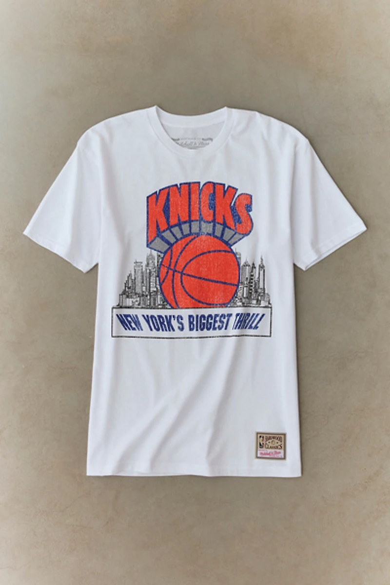 Mitchell & Ness NBA New York Knicks Biggest Thrill Graphic Tee