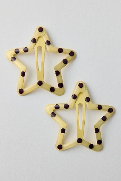 Large Star Snap Clips Set