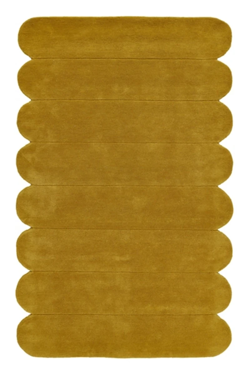 Brooks Scalloped Hand-Tufted Wool Rug