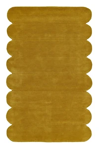 Brooks Scalloped Hand-Tufted Wool Rug