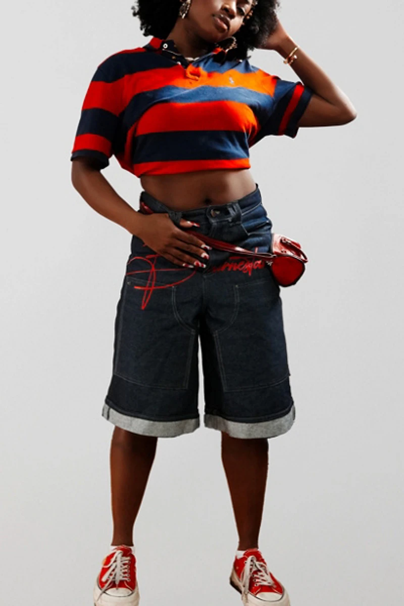 Bournestar Mid-Rise Baggy Jorts