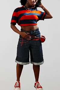 Bournestar Mid-Rise Baggy Jorts