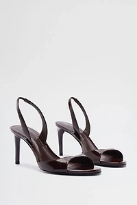 Schutz Scarlett Sling Mid Heeled Sandals