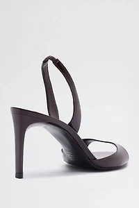 Schutz Scarlett Sling Mid Heeled Sandals