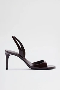 Schutz Scarlett Sling Mid Heeled Sandals