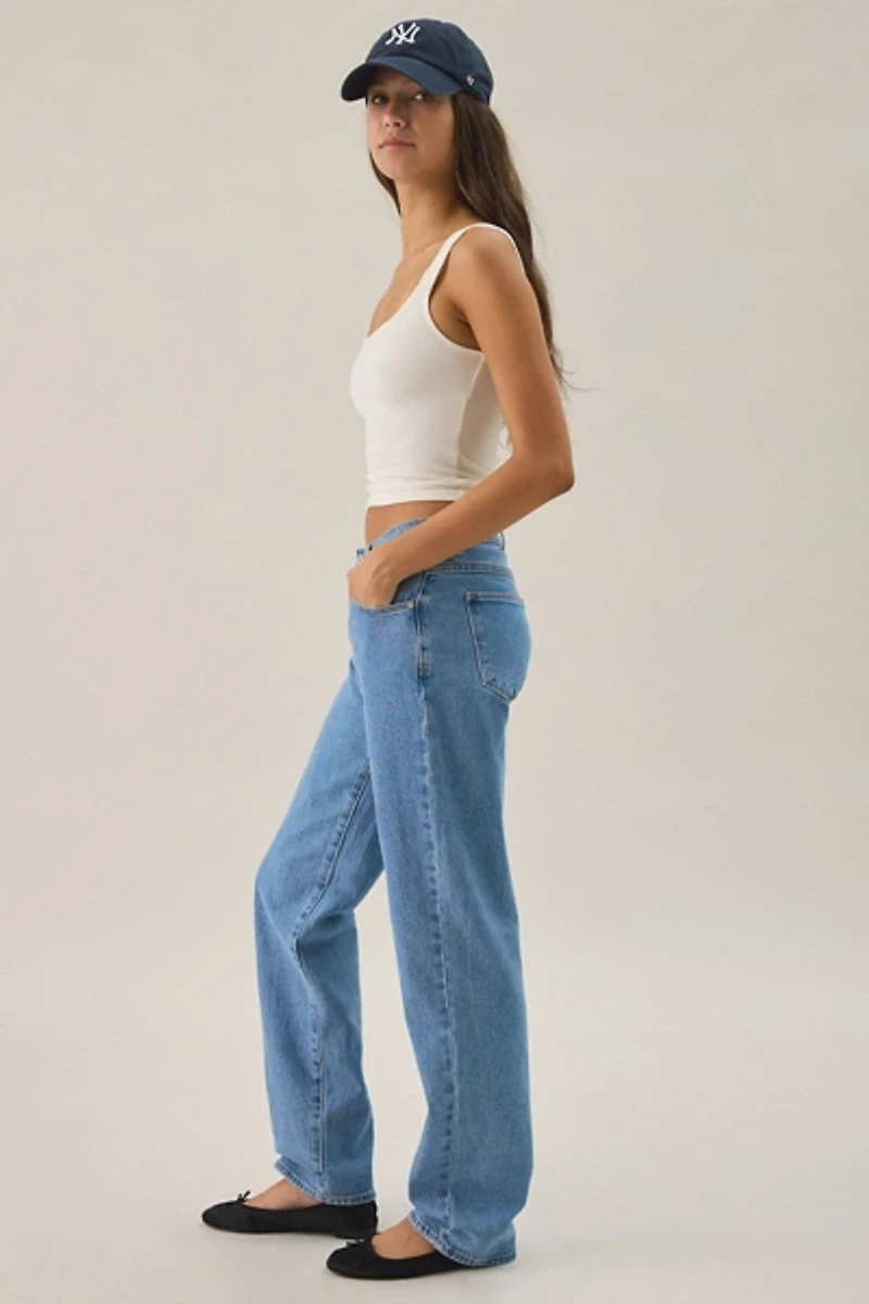 Abrand 95 Debbie Low-Rise Straight Jeans