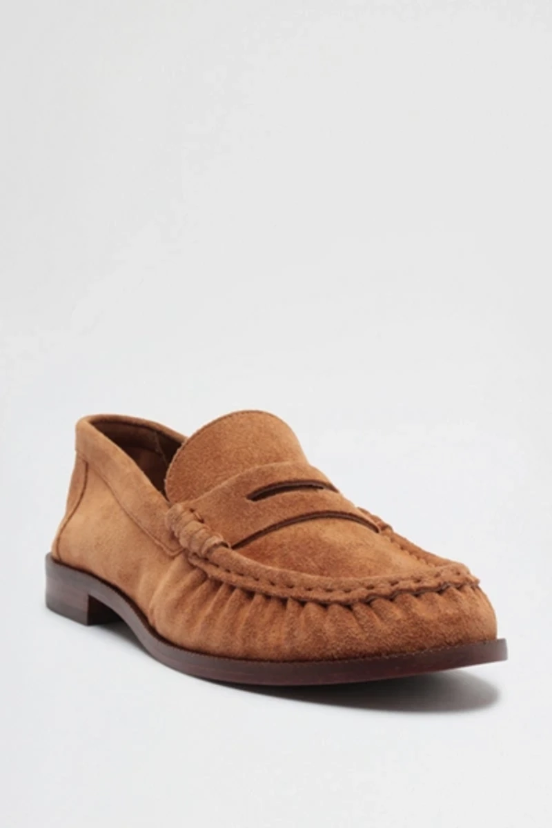 Schutz Tyche Suede Loafers