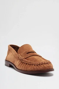 Schutz Tyche Suede Loafers