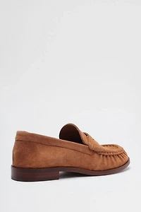 Schutz Tyche Suede Loafers