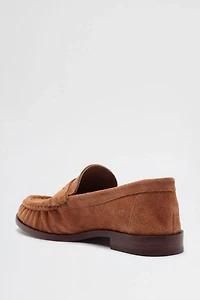Schutz Tyche Suede Loafers