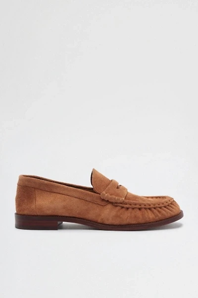 Schutz Tyche Suede Loafers