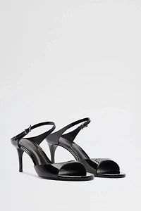 Schutz Lyra Mid Heeled Sandals