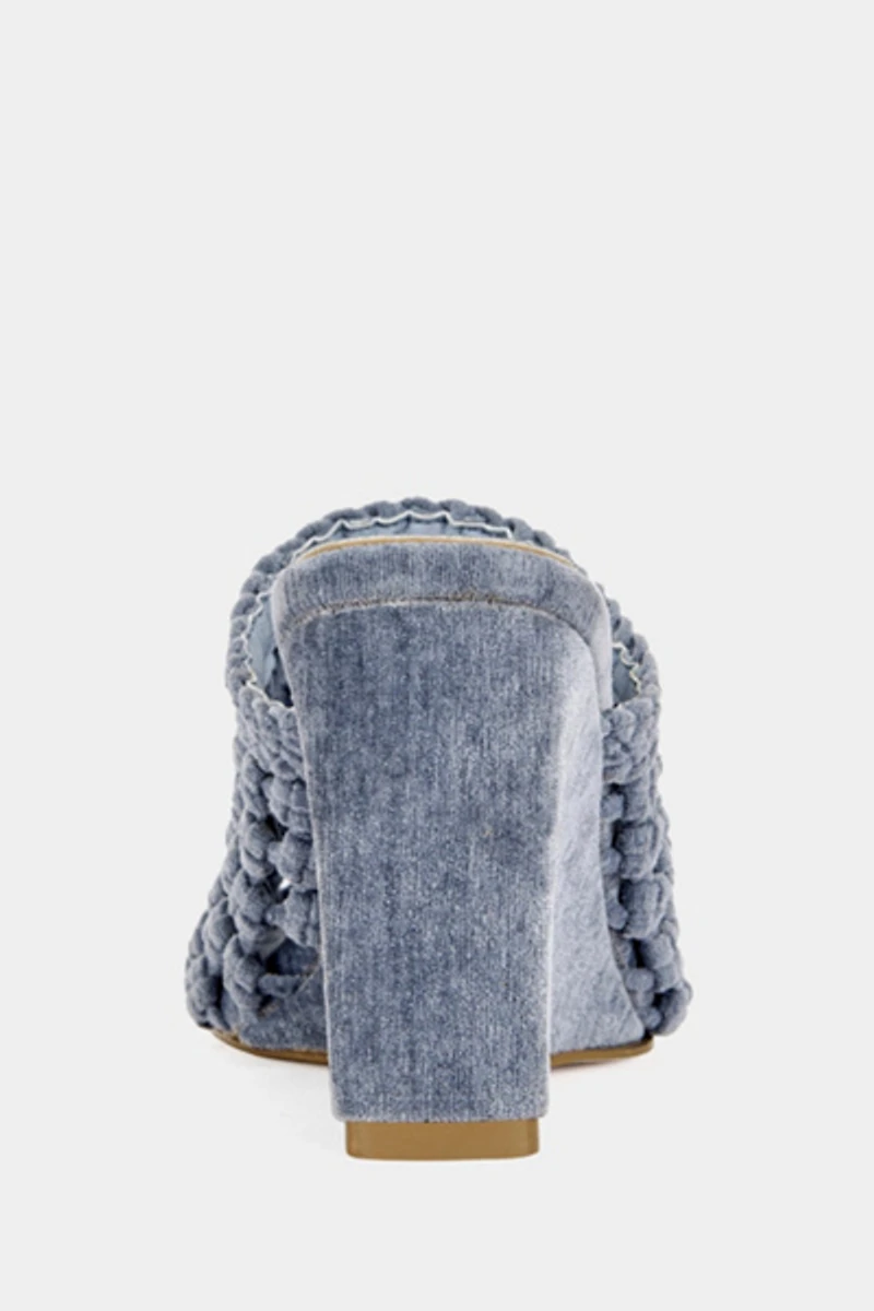 Azalea Wang Gwendolyn Knit Wedge Mule