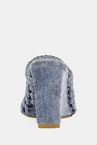 Azalea Wang Gwendolyn Knit Wedge Mule