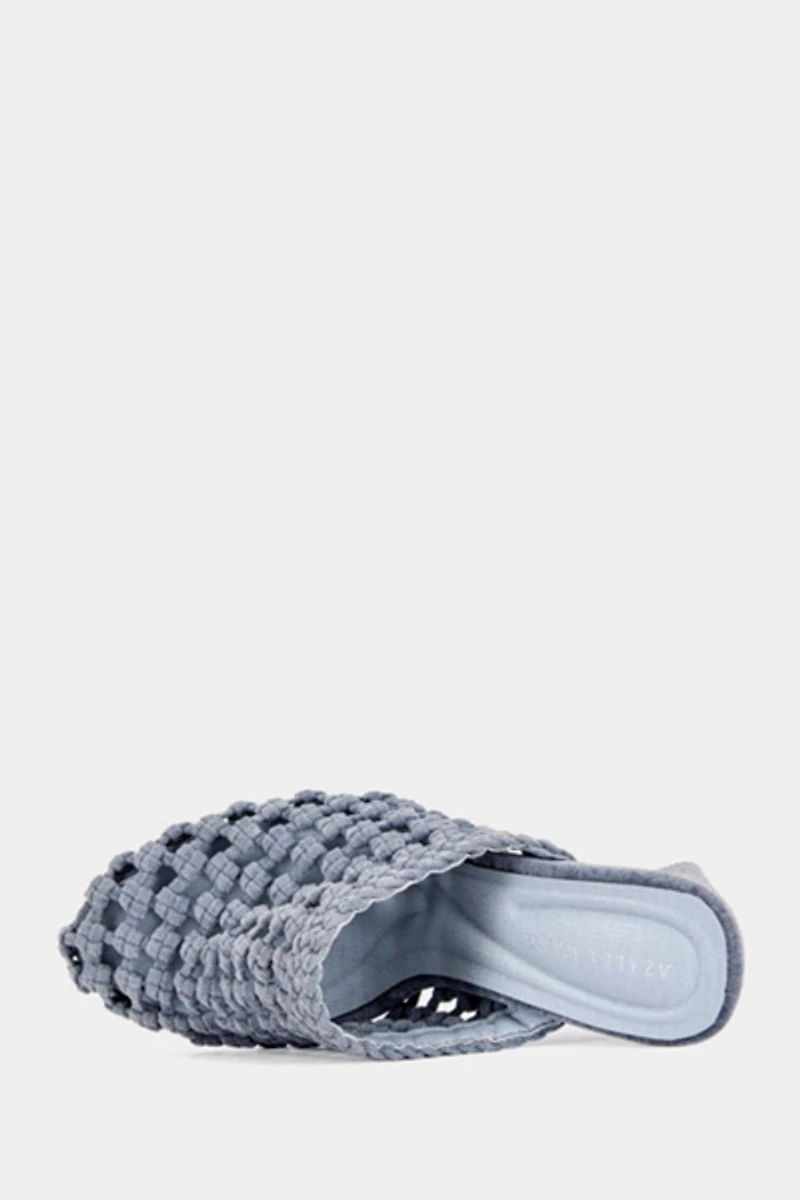 Azalea Wang Gwendolyn Knit Wedge Mule